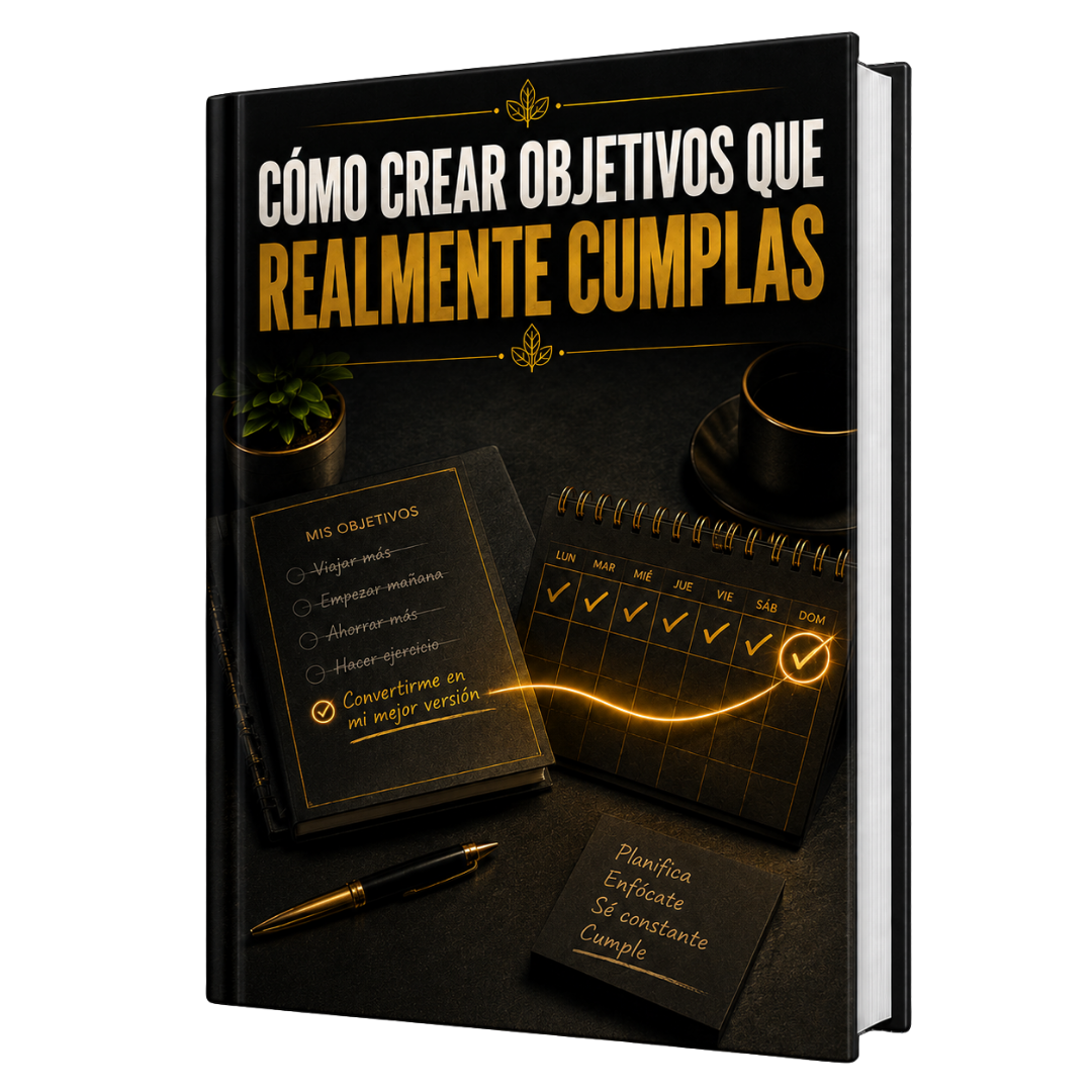 Cómo crear objetivos que realmente cumplas