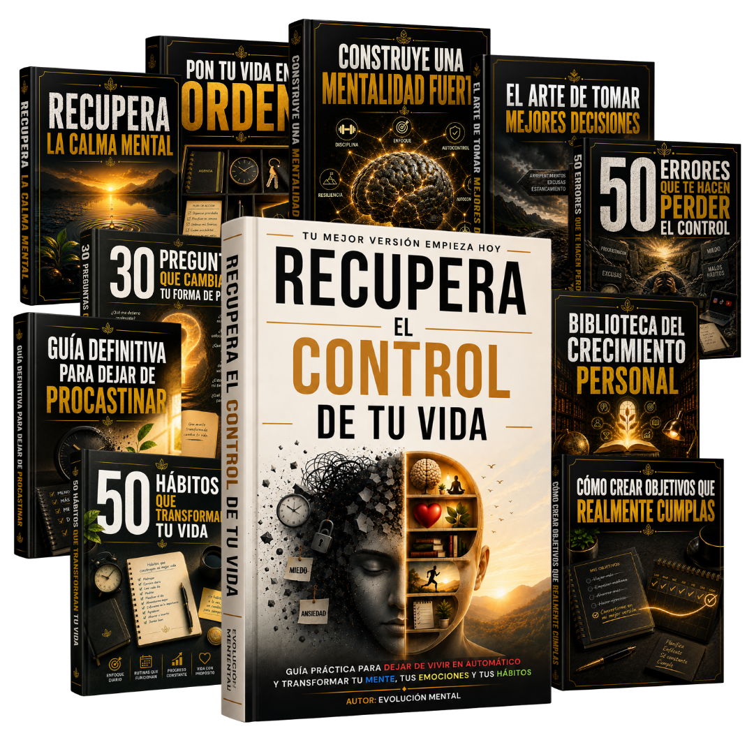 Recupera el Control de tu Vida junto a los 10 libros complementarios